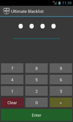 Ultimate Blacklist android App screenshot 0