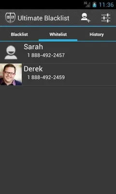 Ultimate Blacklist android App screenshot 6